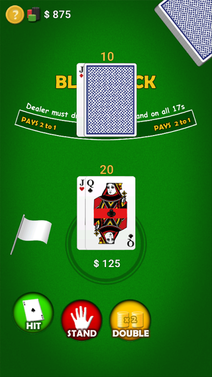 Black Jack Mobile Free Captura de tela 0