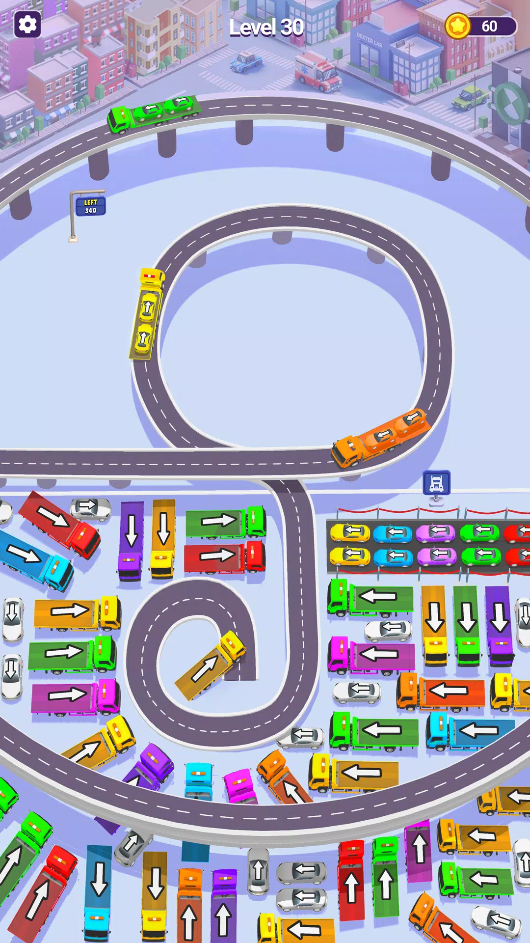 Mini Car Jam: Parking Puzzle Captura de pantalla 2