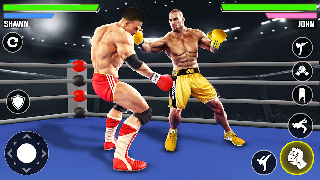 Real Wrestling Arena Fight 3D 스크린샷 0