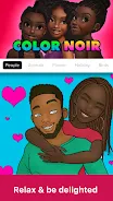 Color Noir Coloring Book App 스크린샷 0