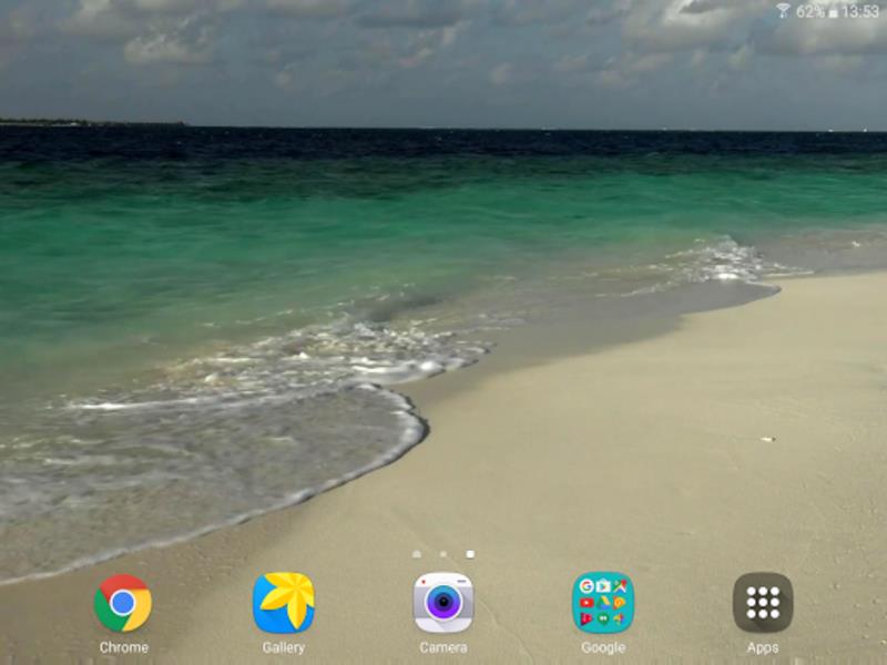 Tropical Beach Live Wallpaper ဖန်သားပြင်ဓာတ်ပုံ 0