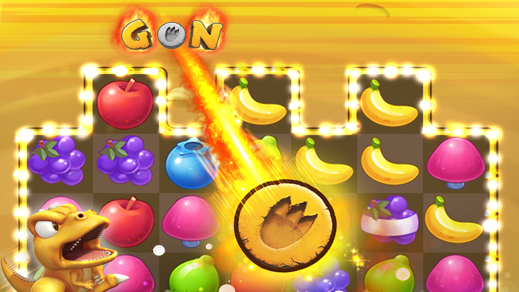 GON: Fruits Match3 Puzzle ဖန်သားပြင်ဓာတ်ပုံ 3