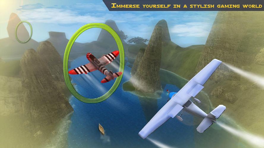 Plane Flight Simulator Games Ekran Görüntüsü 1