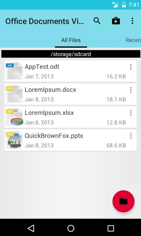 Schermata Office Documents Viewer 0