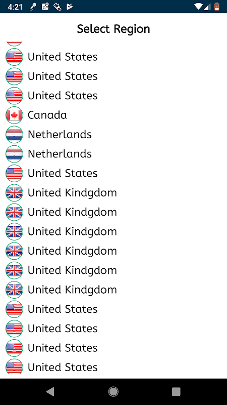 Delta VPN : Secure VPN Proxy : VPN UK, IRAN, USA Tangkapan skrin 1