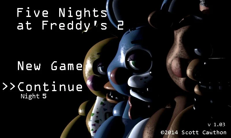 FNAF 2 : (Five Nights at Freddy) Tangkapan skrin 2