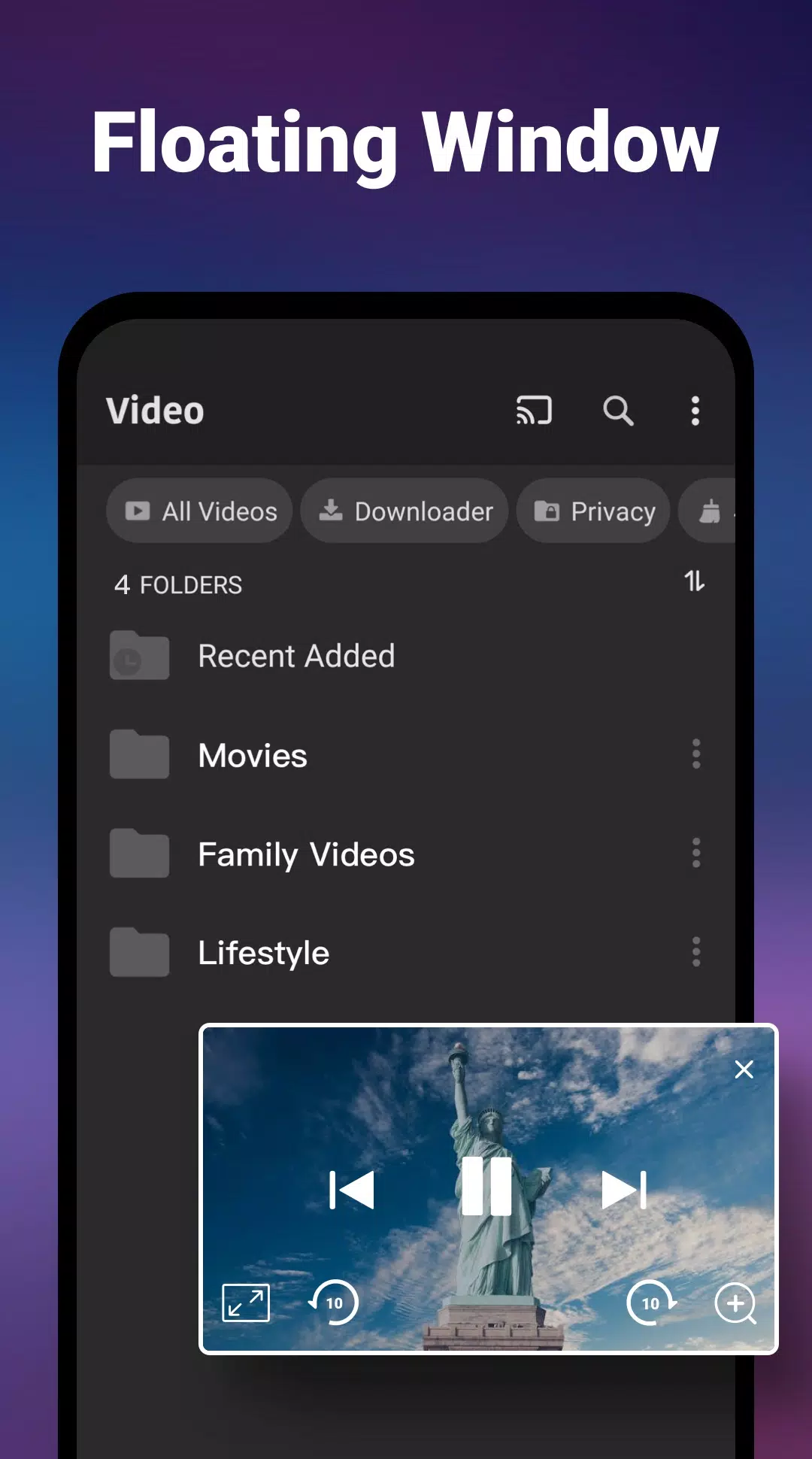 Videoplayer für alle Formate Screenshot 3