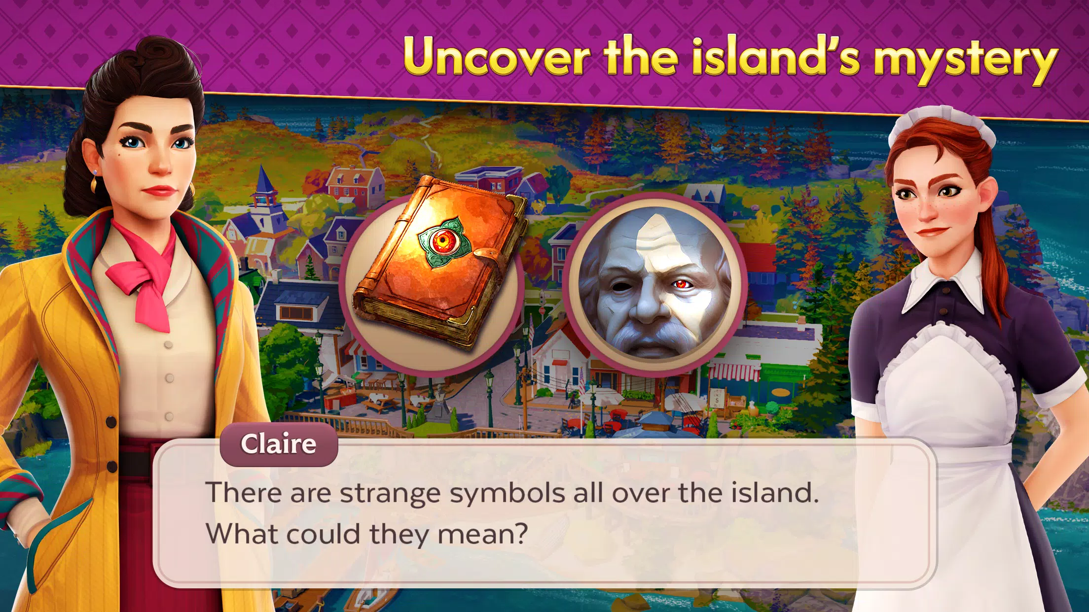 Claire's Chronicles: Solitaire ภาพหน้าจอ 1