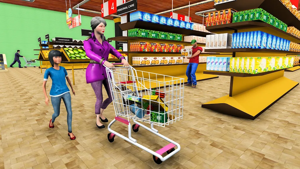 Supermarket Store Cashier Game Ảnh chụp màn hình 2