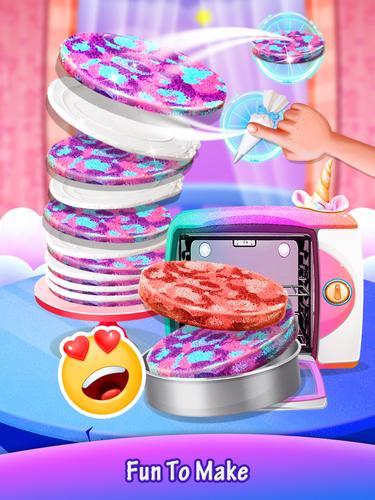 Galaxy Unicorn Cake スクリーンショット 1