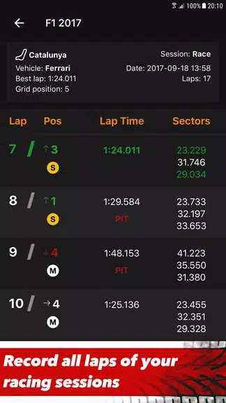 Sim Racing Telemetry Zrzut ekranu 0