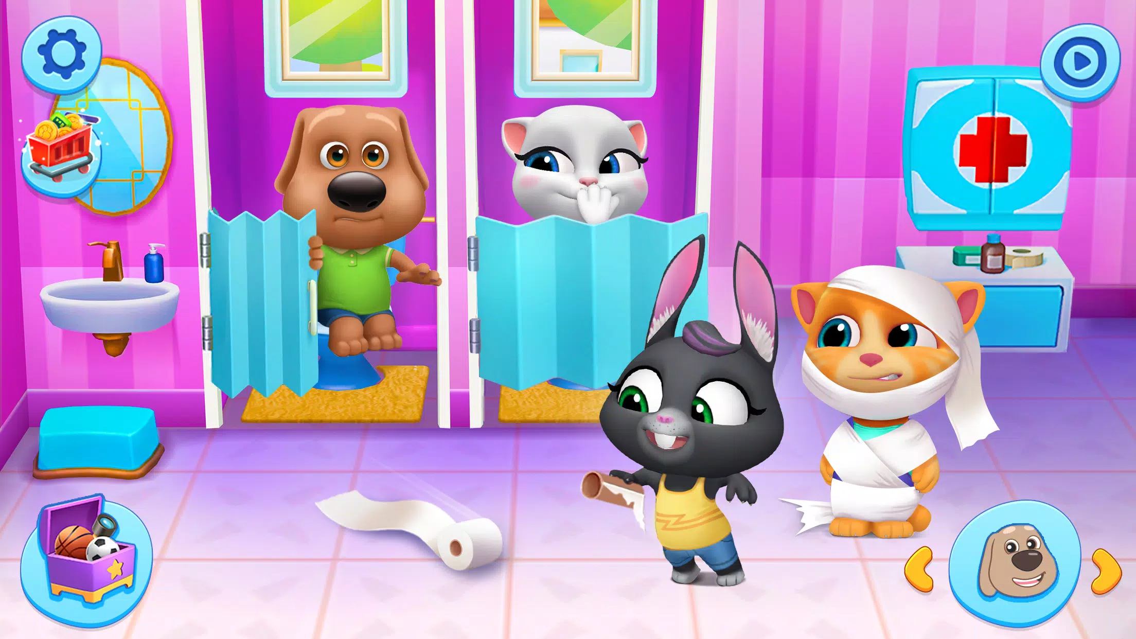 My Talking Tom Friends應用截圖第1張