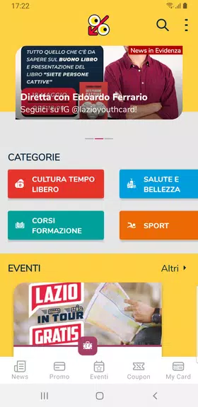 LAZIO YOUth CARD应用截图第0张