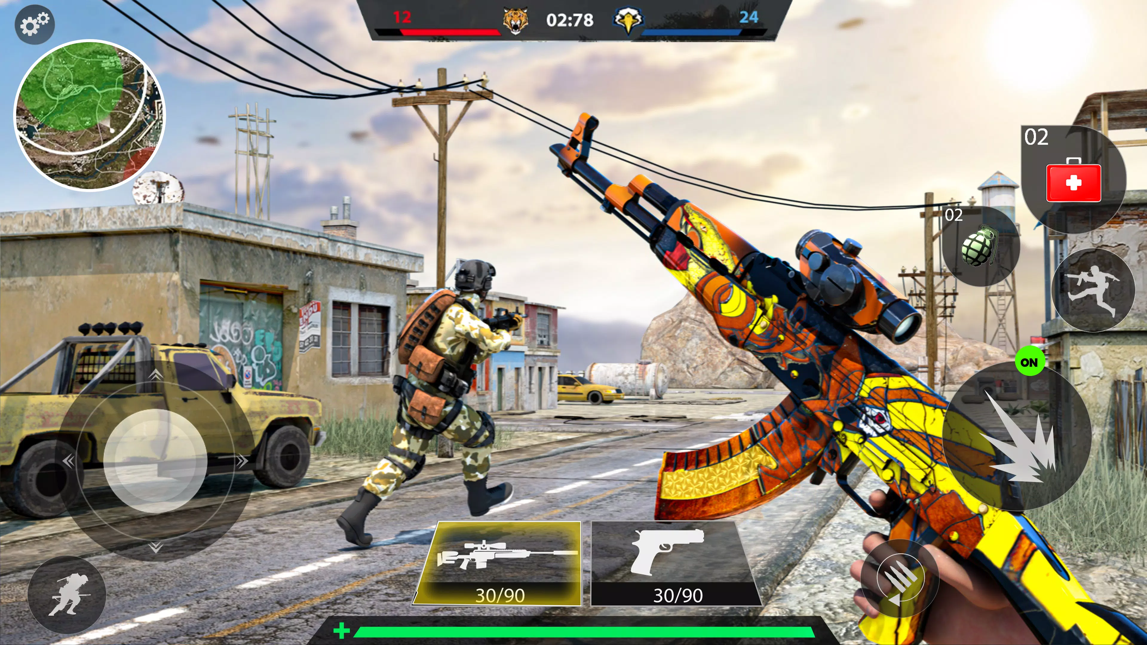 Waffen Spiele - Offline Spiele Screenshot 1