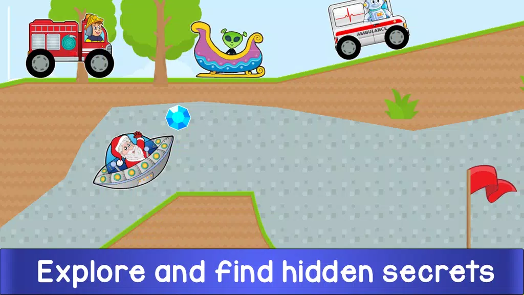 Kids Car Racing Game Screenshot 3