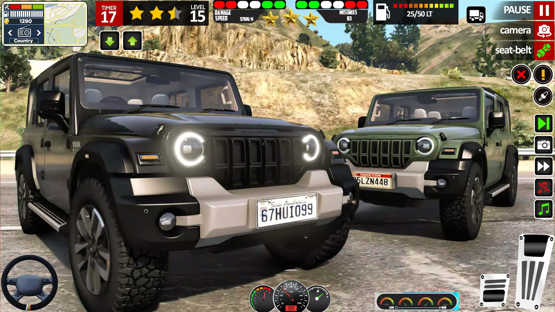 Offroad Jeep Game Simulator 3d Скриншот 2