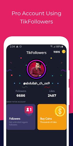 TikFollowers - Get Free Tiktok Followers and Likes ภาพหน้าจอ 3