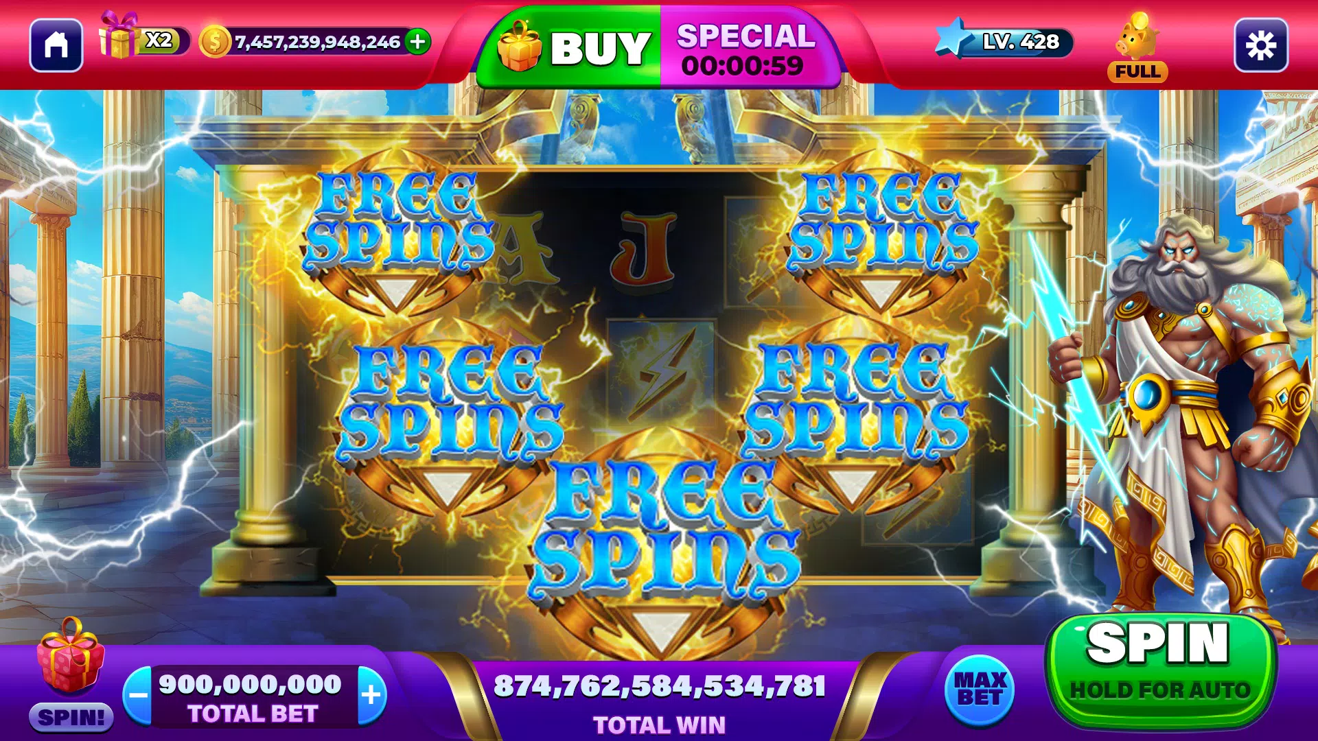 Clover Slots Epic Casino Games Screenshot 1