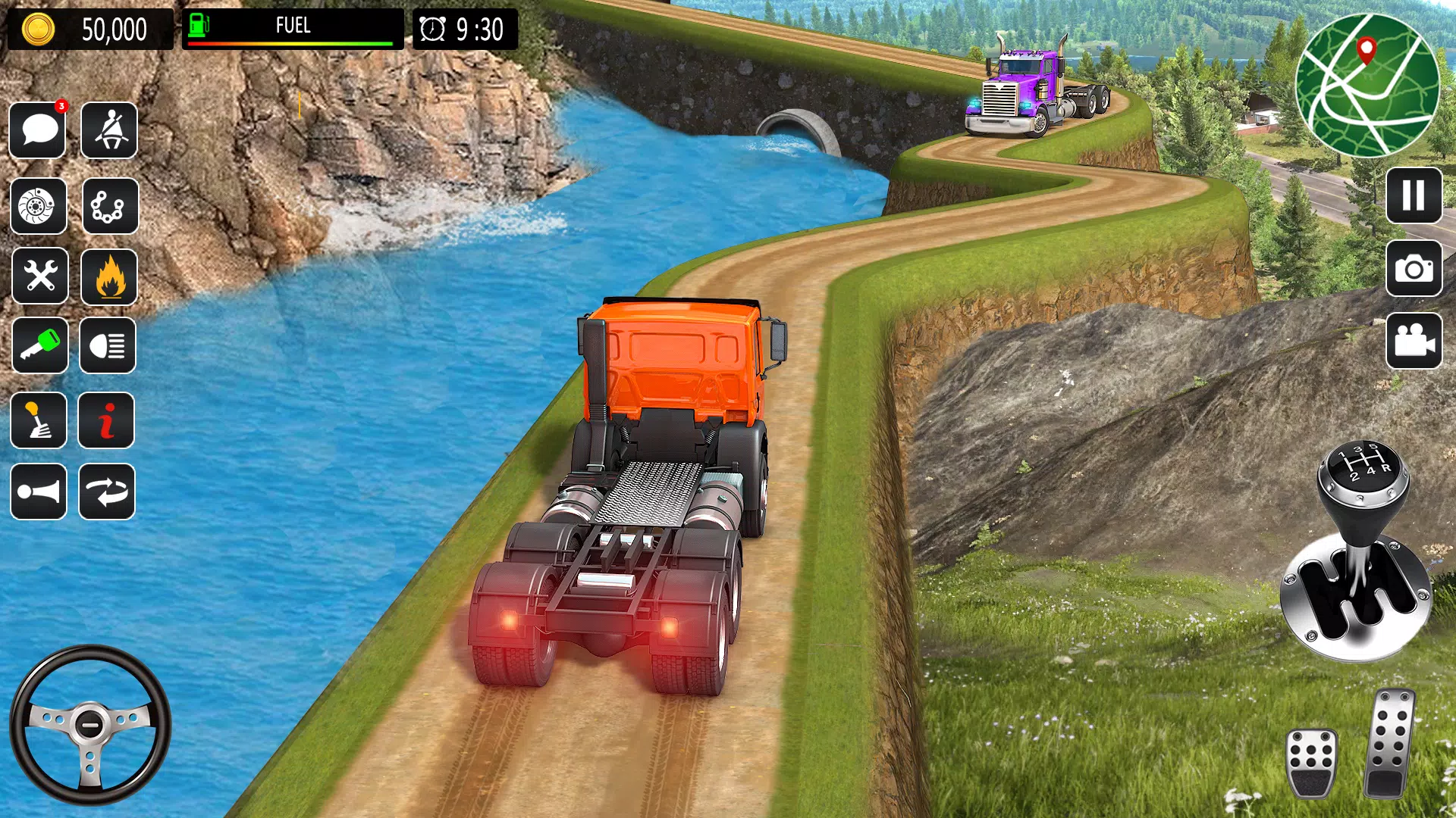 Mountain Truck Driving Games Скриншот 3