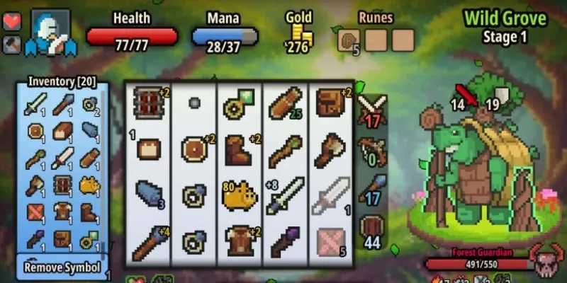 Spin Hero : RNG 운명과 함께 Roguelike Deckbuilder, 곧 출시 될 예정입니다