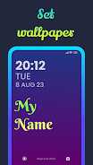 Name wallpaper maker in style Screenshot 3