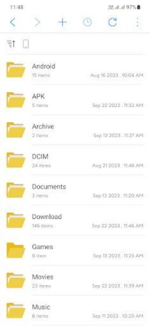 SD Card Manager For Android Capture d'écran 0