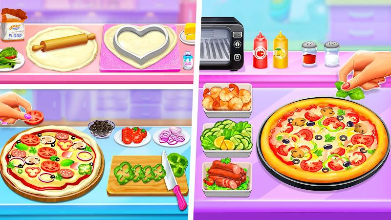 Pizza Maker game-Cooking Games Captura de pantalla 0