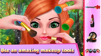 Flower Girl : DressUp & Makeup Tangkapan skrin 1