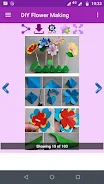 DIY Flower Making Tangkapan skrin 2