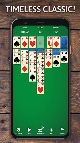 Solitaire Classic Era Games Tangkapan skrin 0