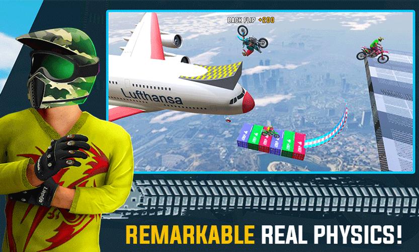 Crazy Bike Racing Stunt Game應用截圖第2張