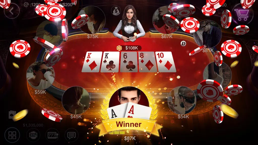 ไพ่เท็กซัสฉบับมือโปรไทย HD – Artrix Poker Captura de pantalla 0