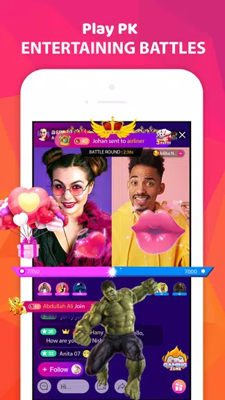 Hive - Live Stream Video Chat Скриншот 2
