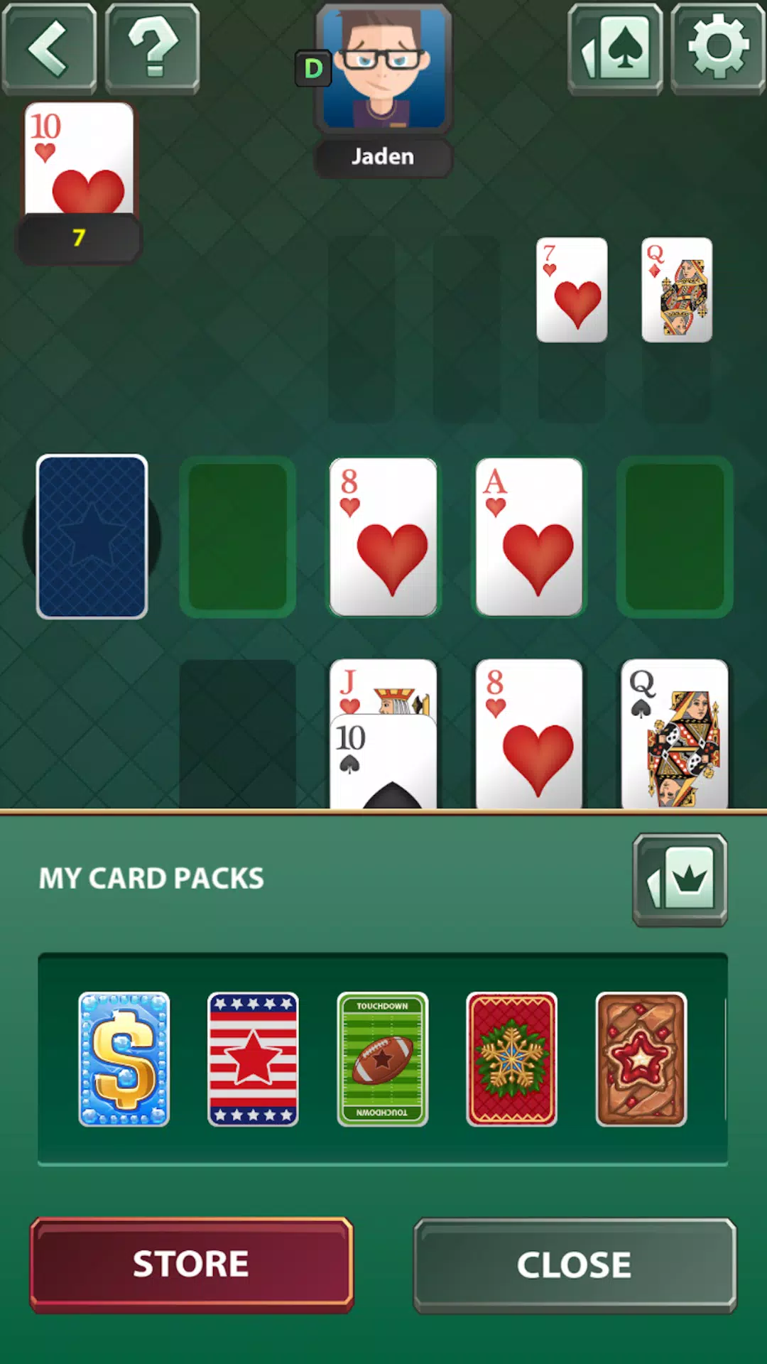 Spite & Malice - No Wifi Game Tangkapan skrin 1