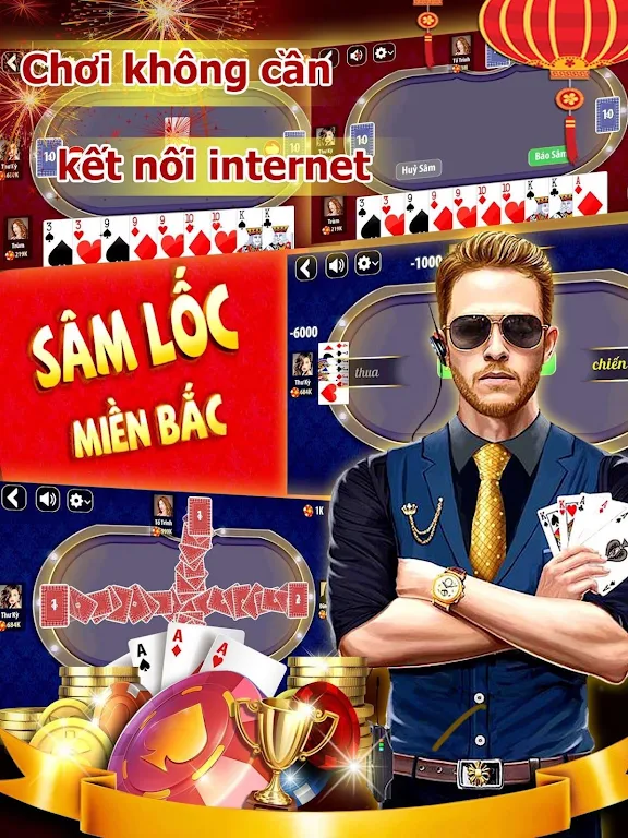 Bài sâm lốc offline - sam loc offline - xâm lốc應用截圖第0張