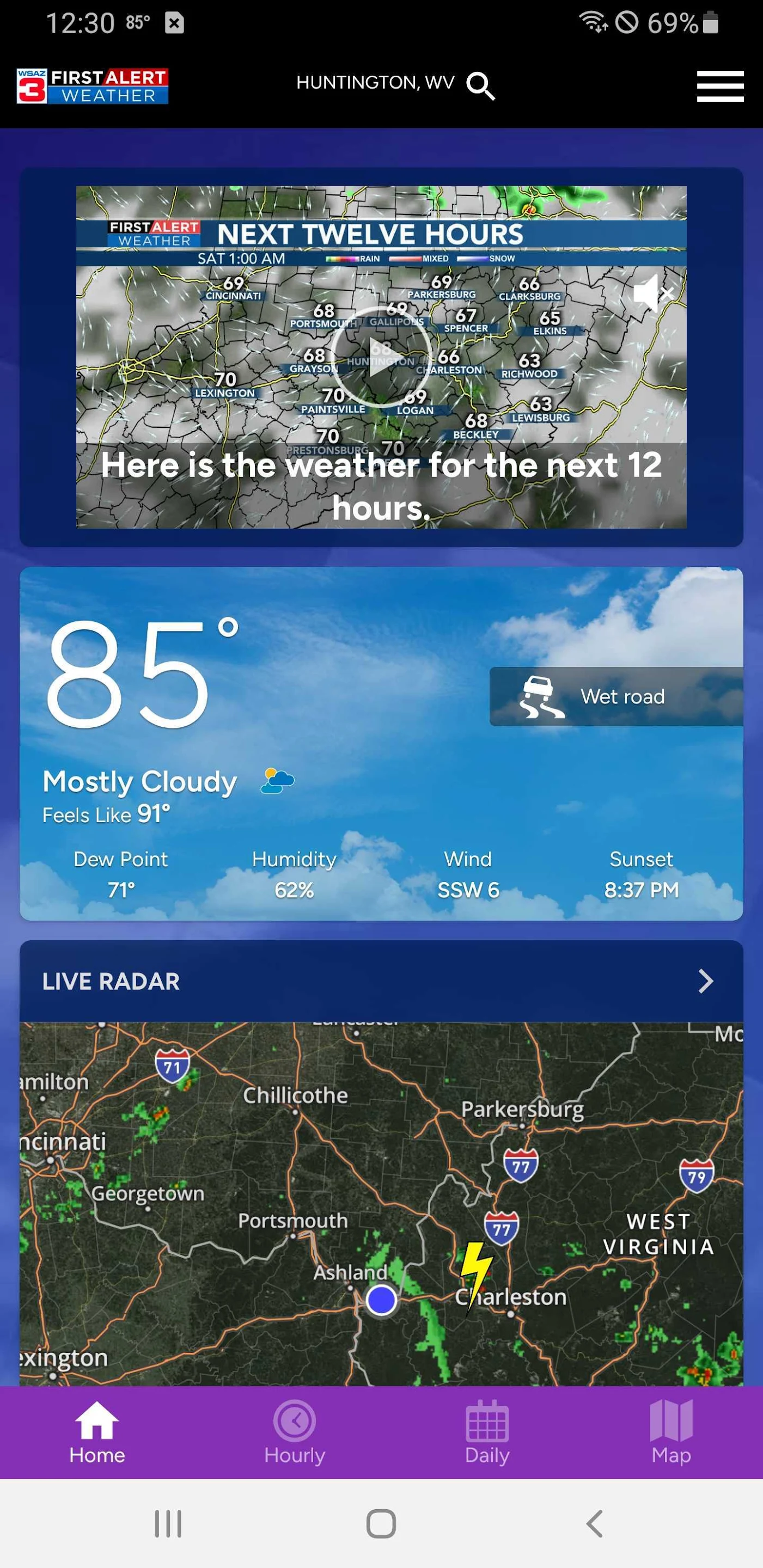 WSAZ First Alert Weather App স্ক্রিনশট 3