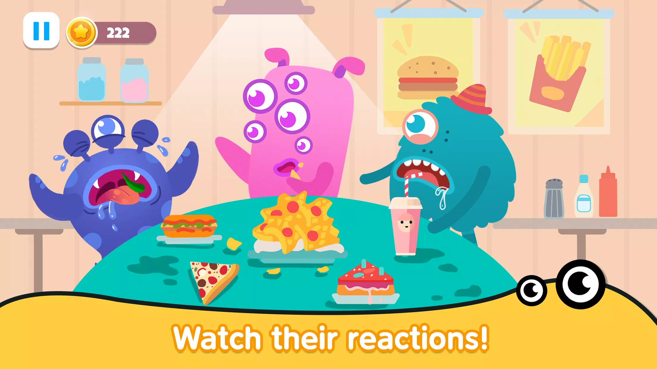 Kitchen monster games for kids Tangkapan skrin 2