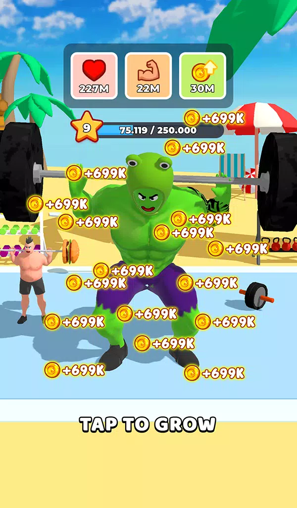 Gym Idle Clicker: Fitness Hero スクリーンショット 2