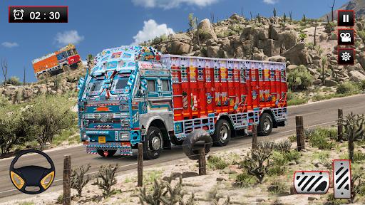 Real Indian Truck Simulator 3D 스크린샷 2