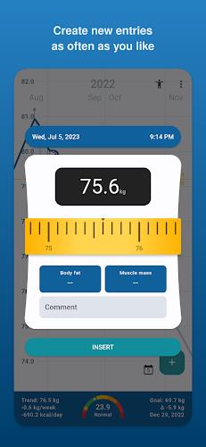 Libra Weight Manager Ảnh chụp màn hình 1