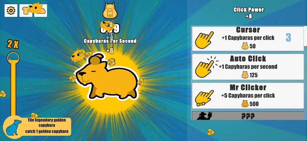 Capybara Clicker Zrzut ekranu 1