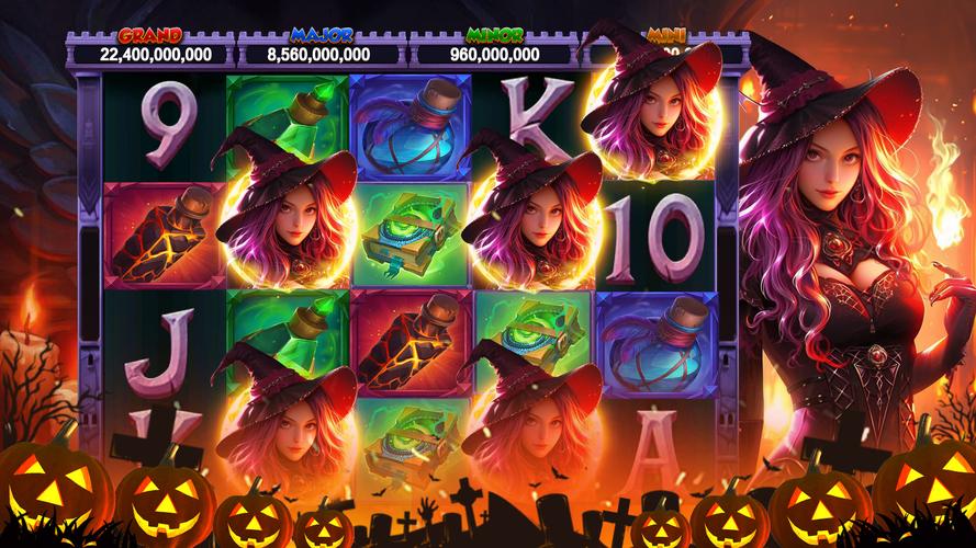 Vegas Casino: Witch Slots Capture d'écran 0