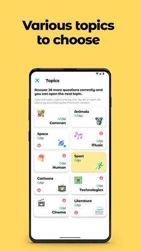 Yes or No? Trivia with facts. Captura de pantalla 3