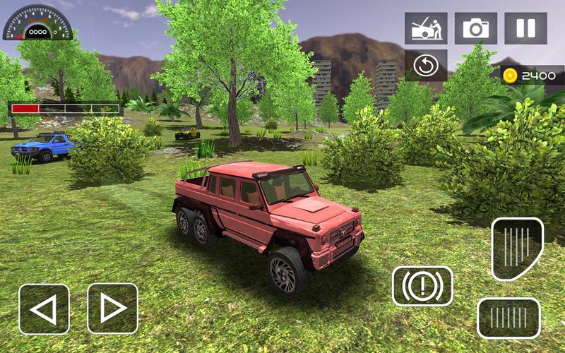 6x6 Truck Offroad Driving Sim Captura de tela 0