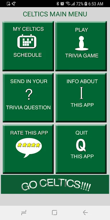 Trivia & Schedule Celtics fans ภาพหน้าจอ 0