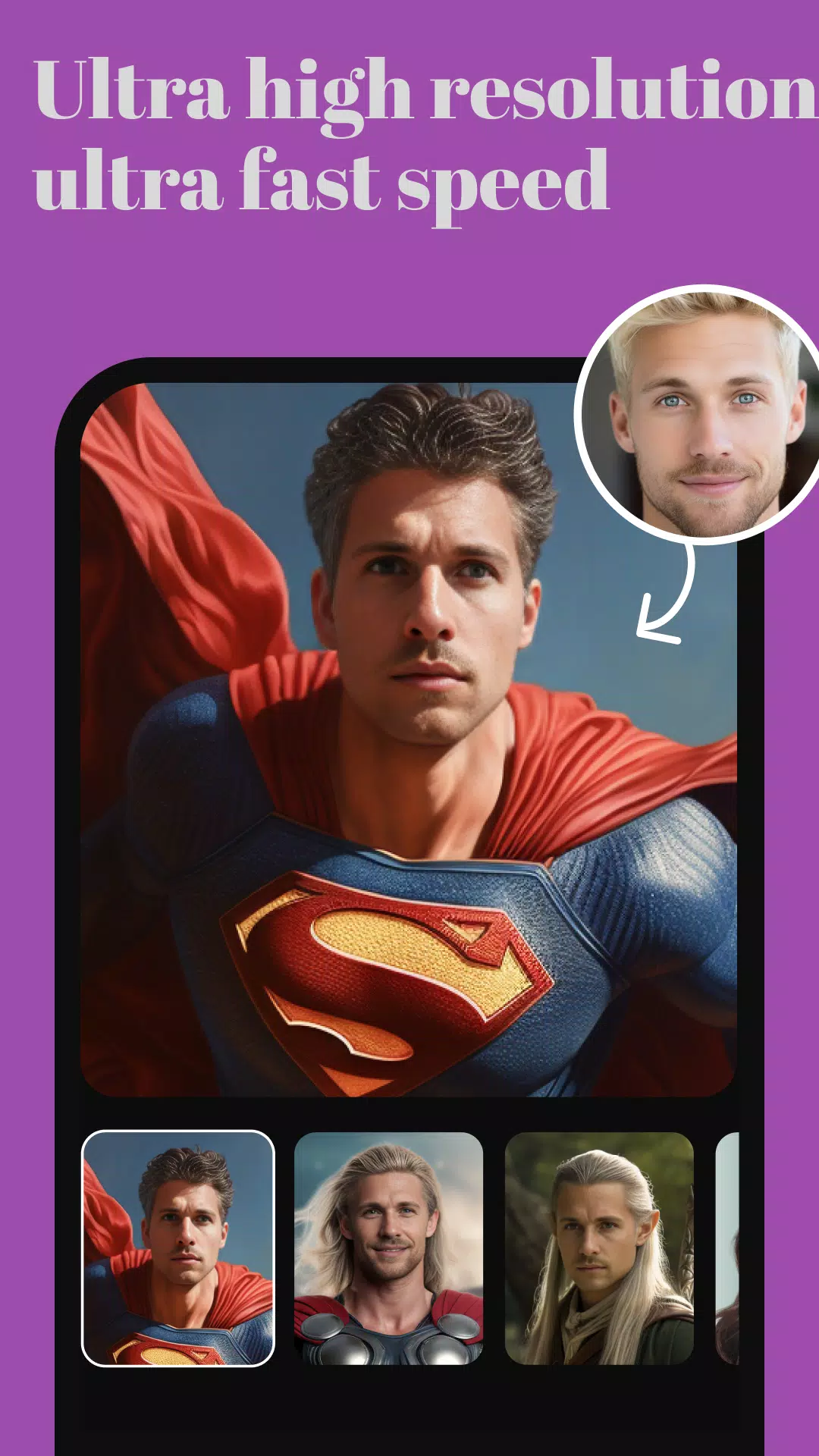 AI Face Swap Video App-Swapme Captura de tela 3