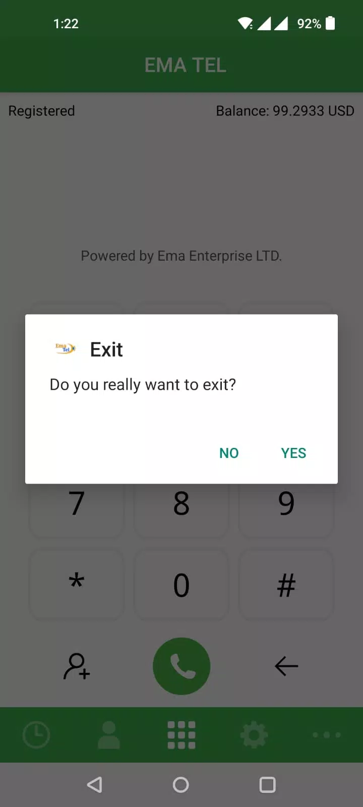 EMA TEL Screenshot 2
