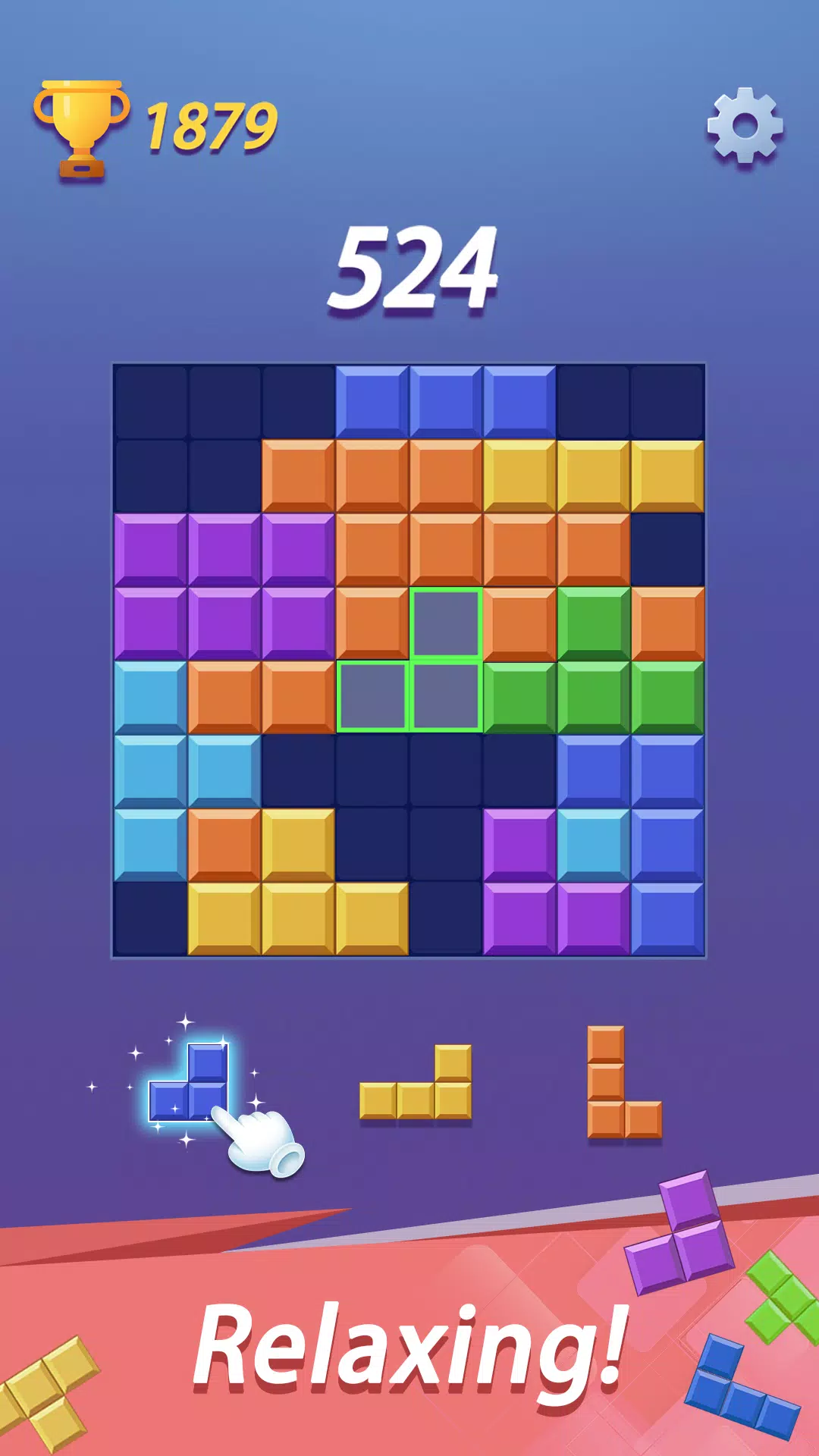 Block Puzzle: Combo Mania! ภาพหน้าจอ 1