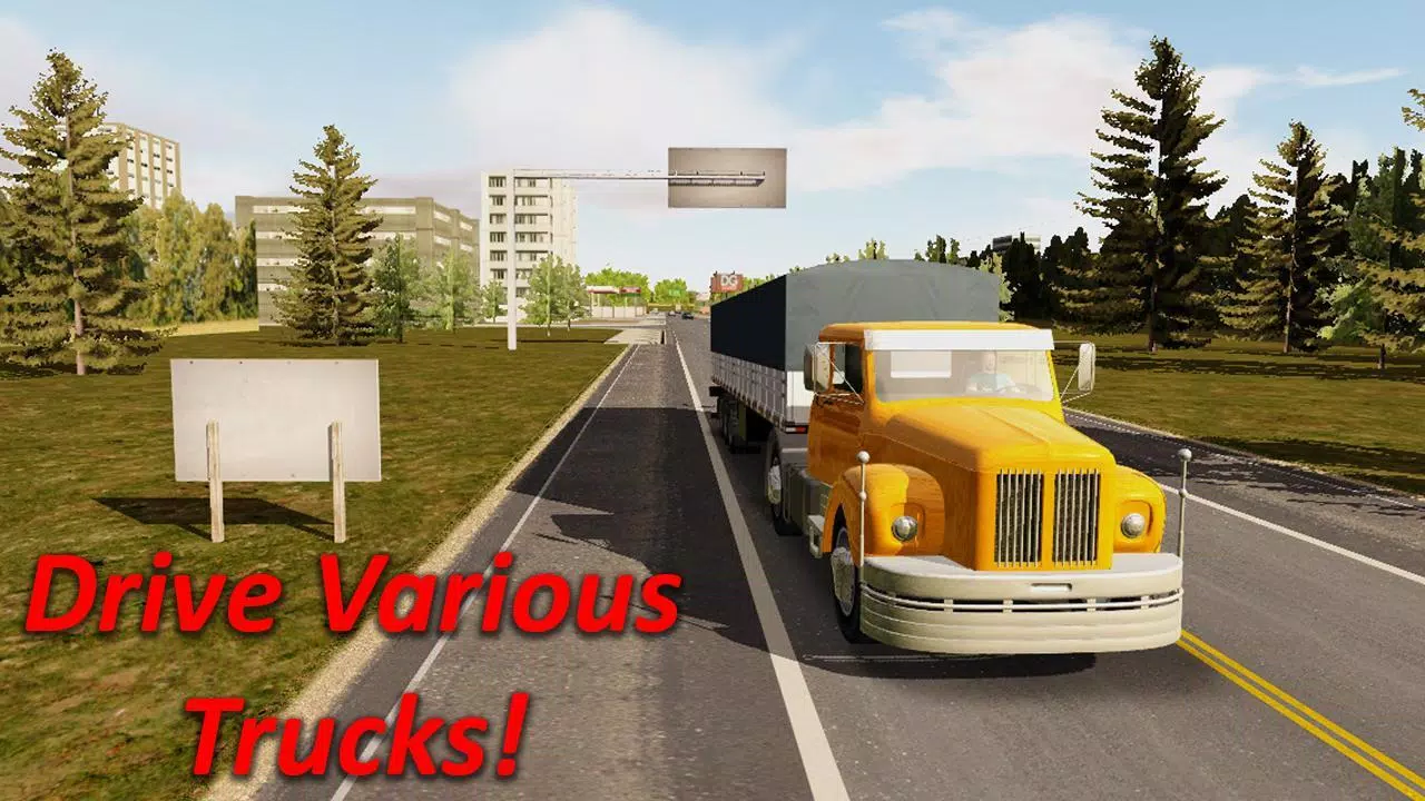 Heavy Truck Simulator स्क्रीनशॉट 3