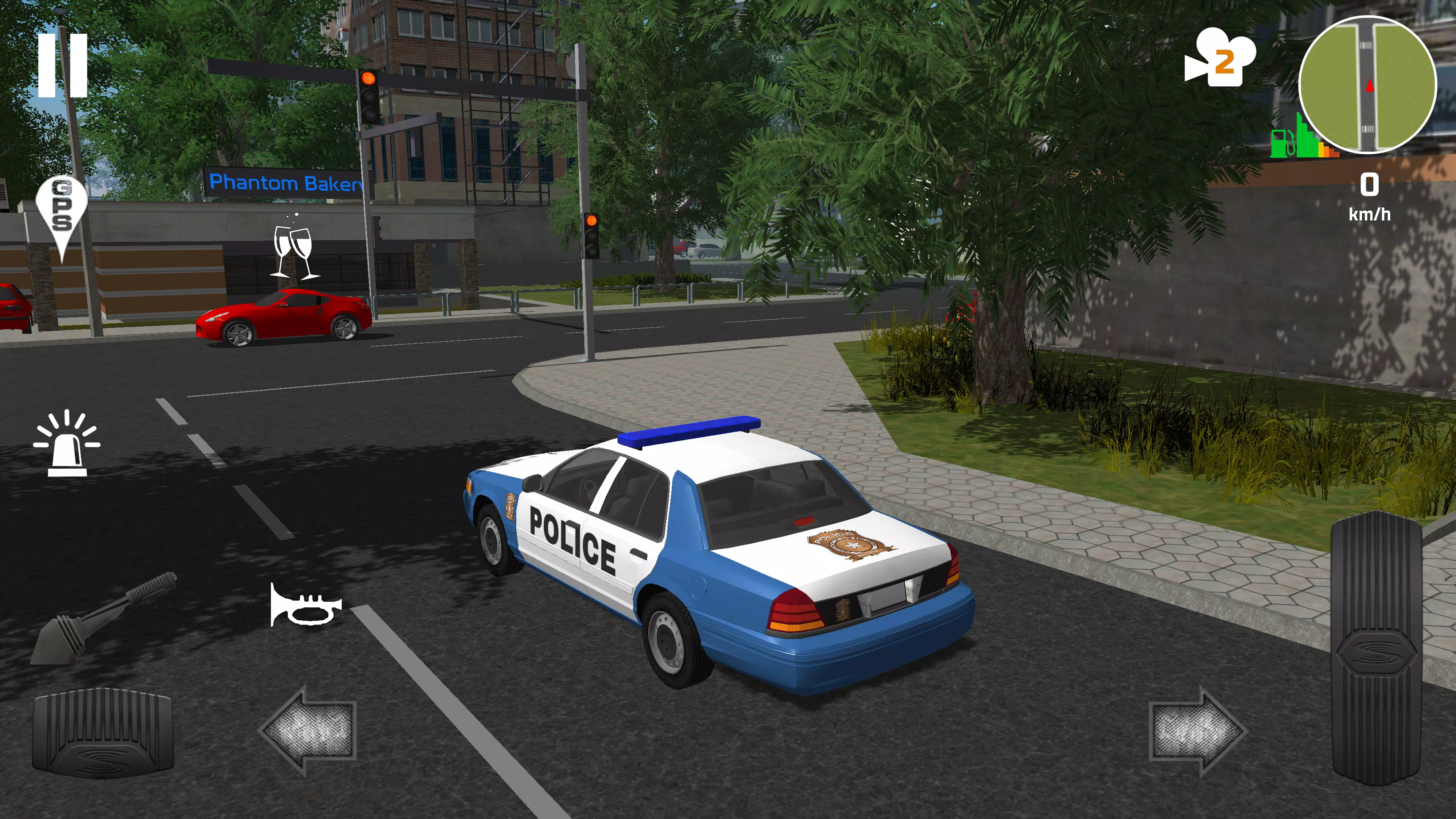 Police Patrol Simulator ဖန်သားပြင်ဓာတ်ပုံ 2